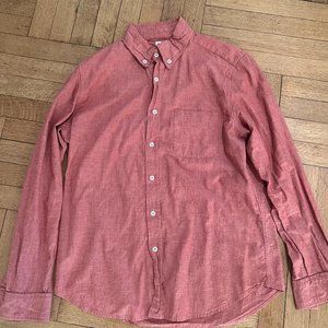 Steven Alan salmon red button down